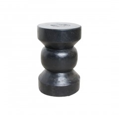 SIDE TABLE RIA TEAKWOOD BLACK 